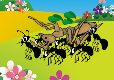 قصه ی زیبای ماشین مورچه‌ها خراب شده
